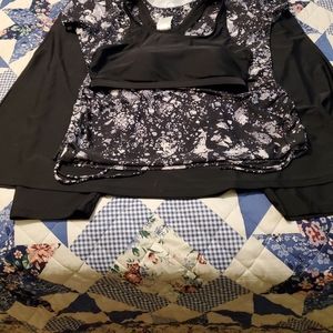 Modest swim set/active wear